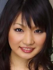 Cute Akane Ozora solo masturbation