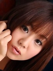 Maki Hoshino shows of her tits