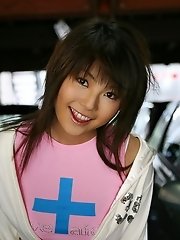 Gorgeously cute Asian teen is a hottie