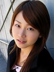 Maiko looks so innocent but she teases cocks