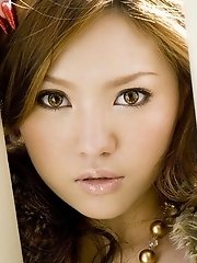Beautiful Miyu is sexy in her lingerie