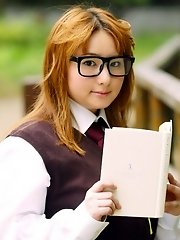 Yamazaki is a horny Asian college student