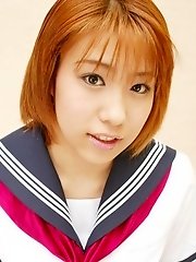 Yuri is a slutty Asian student who shows off