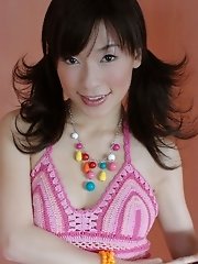 Japanese tramp Kaho has nice long legs