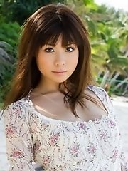 Aya is an Asian babe who loves the beach