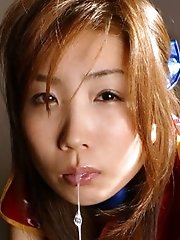 Akane plays she is a schoolgirl getting laid