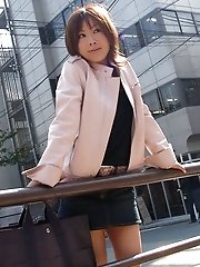 Naughty slut shows off her tight ass