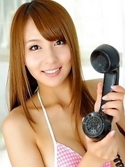 Beautiful and lovely Japanese av idol Jessica Kizaki shows her body for Valentines day