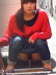 Japanese Piss Fetish Videos - Asian Girls Pissing - Piddle Here, Puddle There 8