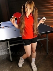 Cute Ria Sakurai shows her tits