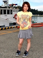 Miki Uemura loves posing so much