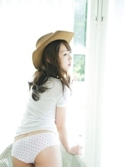 Neo is sexy both as cowboy and as a bride in the forest