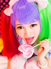 Shuri Atomi Sucks Candy Dick