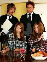 Tsubasa n Kanon enjoy in group sex