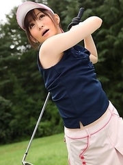 Michiru Tsukino bares her bush